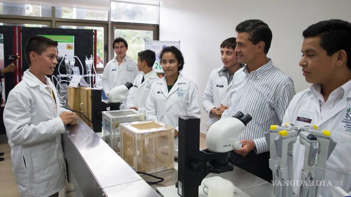Para ciencia y tecnología Peña Nieto prevé más de 90 mil mdp