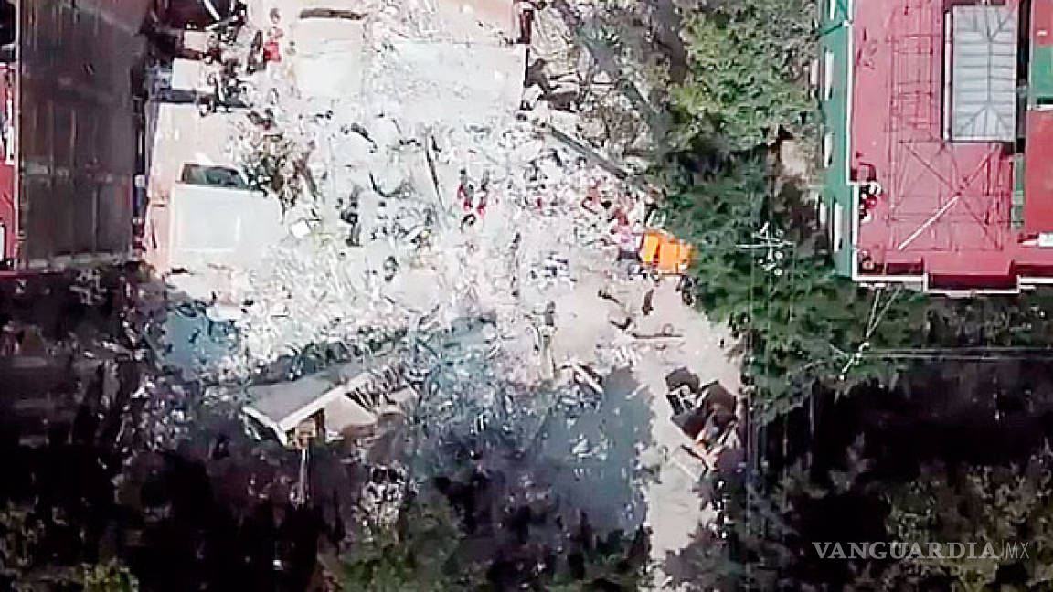 Así se ve la Ciudad de México desde las alturas, tras el sismo (videos)