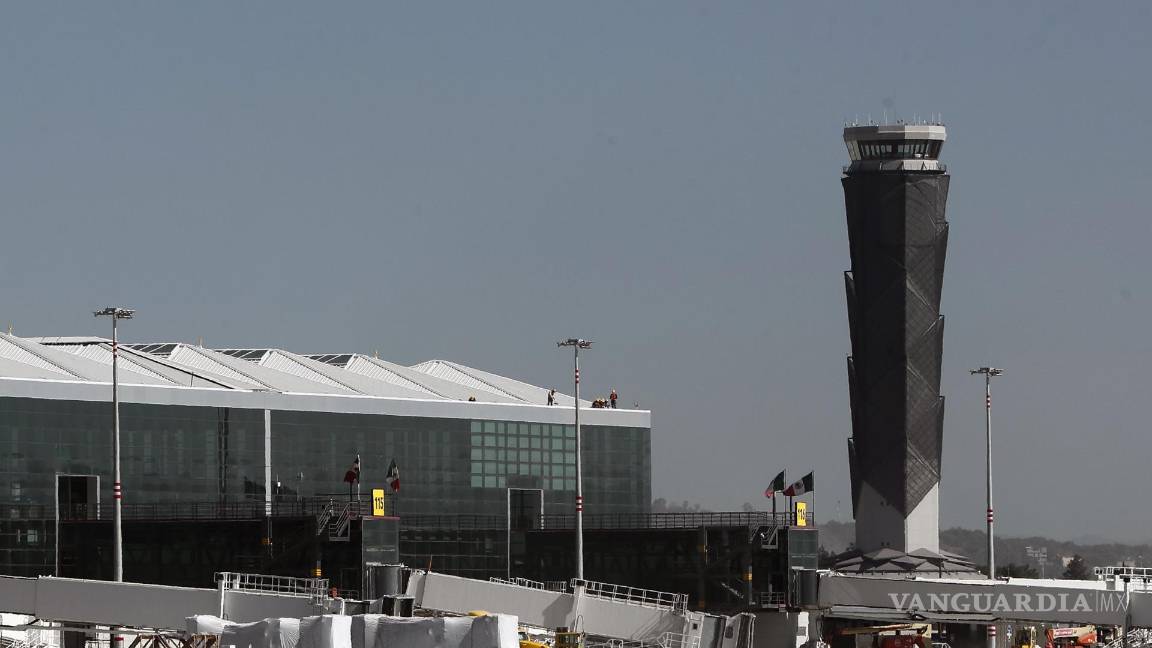 $!La Sedena, encargada de la construcción del Aeropuerto Felipe Ángeles, deberá aclarar el destino de recursos por las obras de la Torre de Control, edificios administrativos y las terminales de pasajeros y de carga.