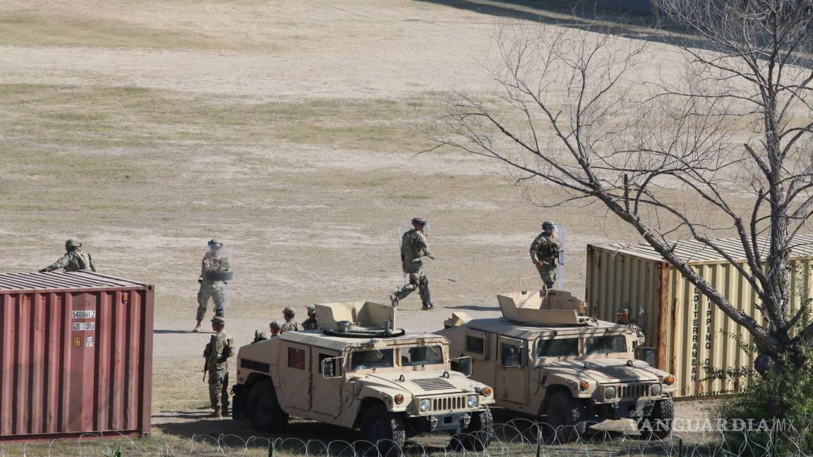 Con helicópteros de combate, hacen mega simulacro en Eagle Pass