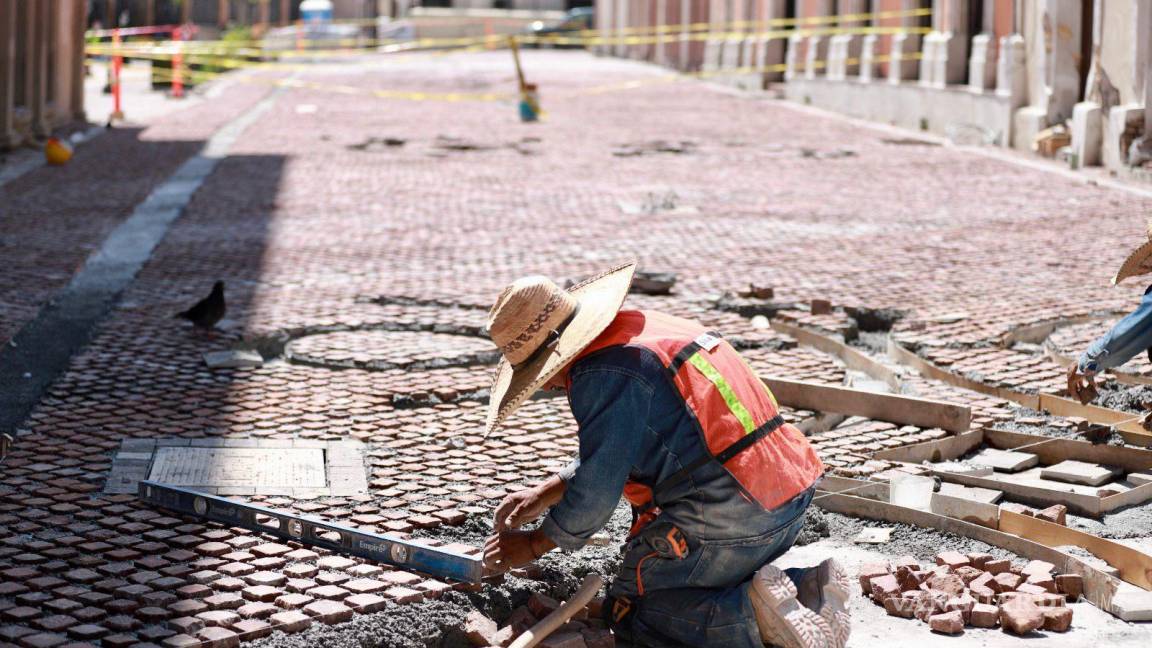 Continúan trabajos del Paseo Capital en Saltillo; lleva un 48 por ciento de avance