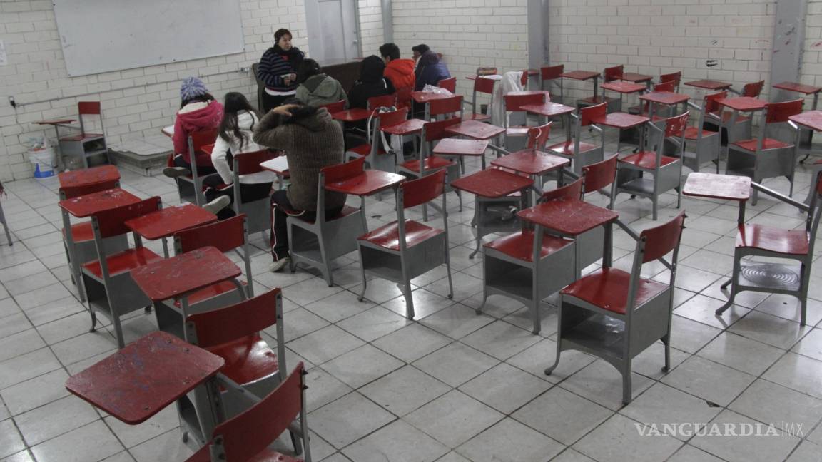 Dispara frente frío a 95% el ausentismo en escuelas de Coahuila