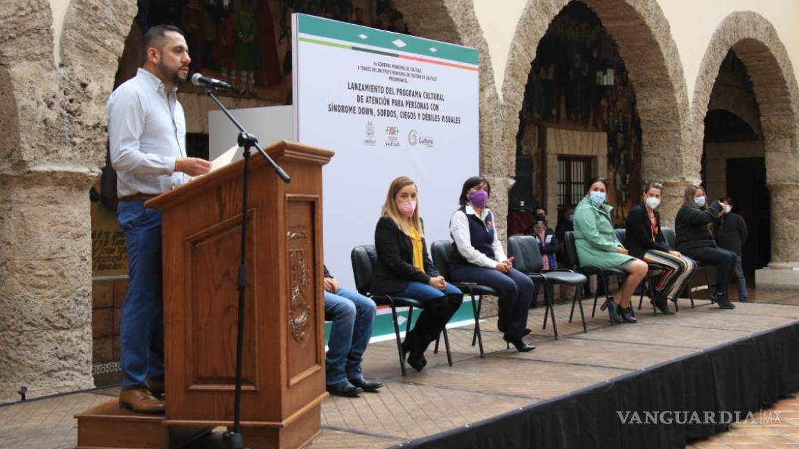 Presenta Ayuntamiento de Saltillo programa cultural y artístico a favor de la inclusión