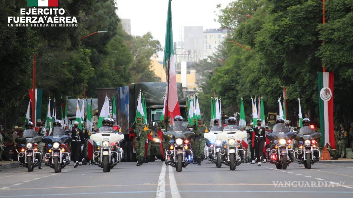 Adelantan a las 10 am desfile militar del 16 de septiembre: Gobierno de México
