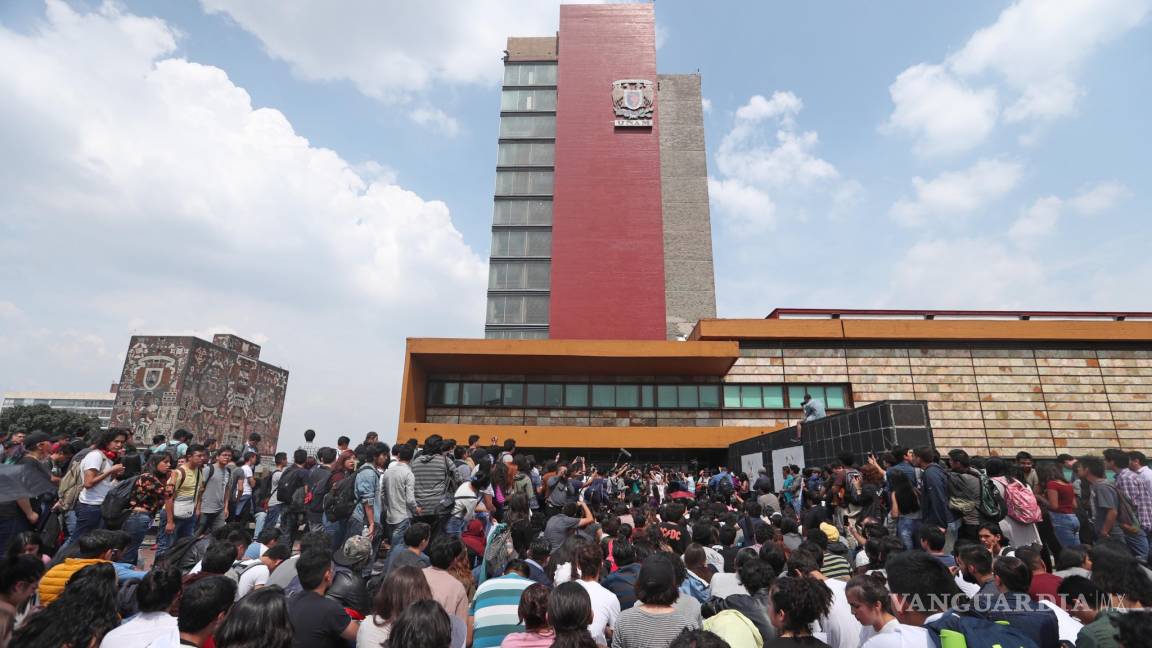 Suman 34 planteles en paro en la UNAM