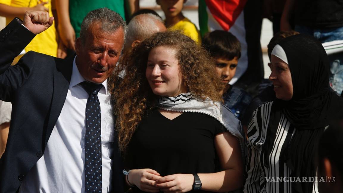 $!Tras estar ocho meses presa, Ahed Tamimi “volvería” a golpear a soldado israelí