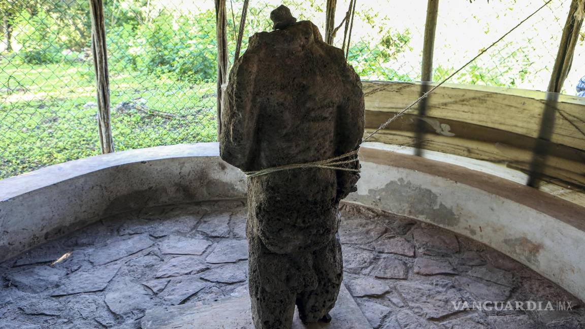 Encuentran una representación del dios maya de la fertilidad en Mérida