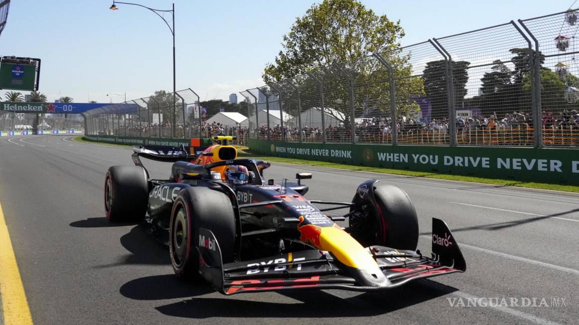 Checo Pérez queda sexto en la práctica libre del GP de Australia