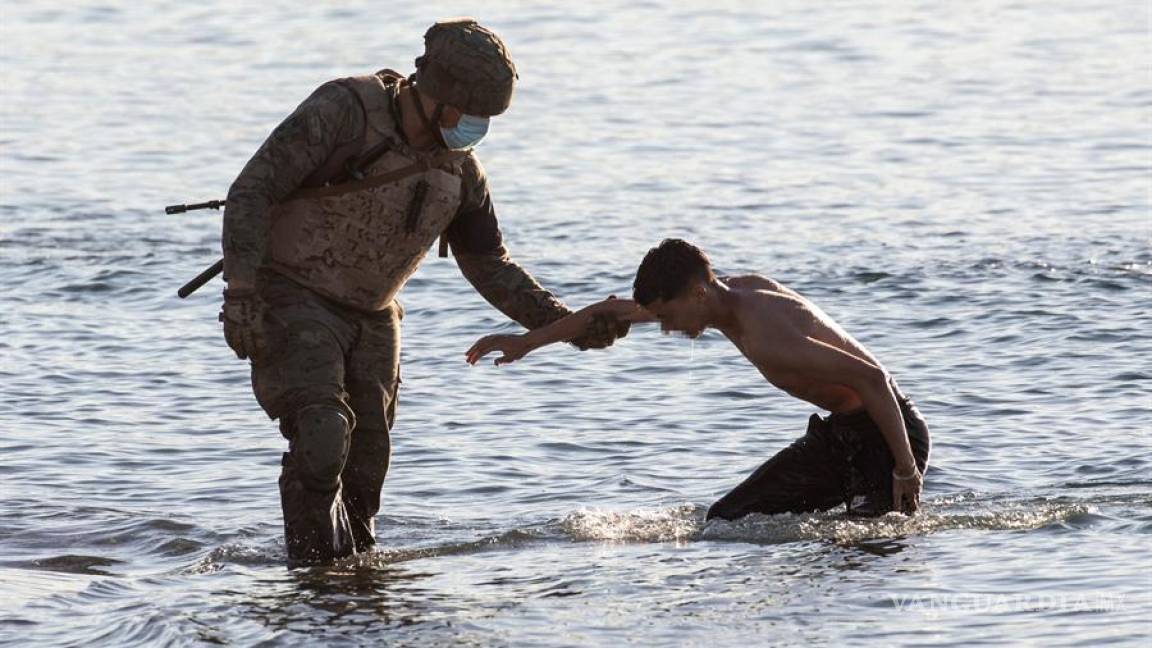 $!Migrantes en Ceuta, de la esperanza al drama en imágenes