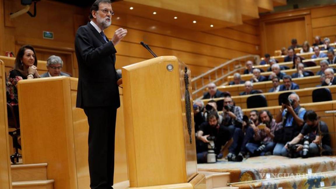 $!Senado español aprueba aplicar el 155; Rajoy pide tranquilidad