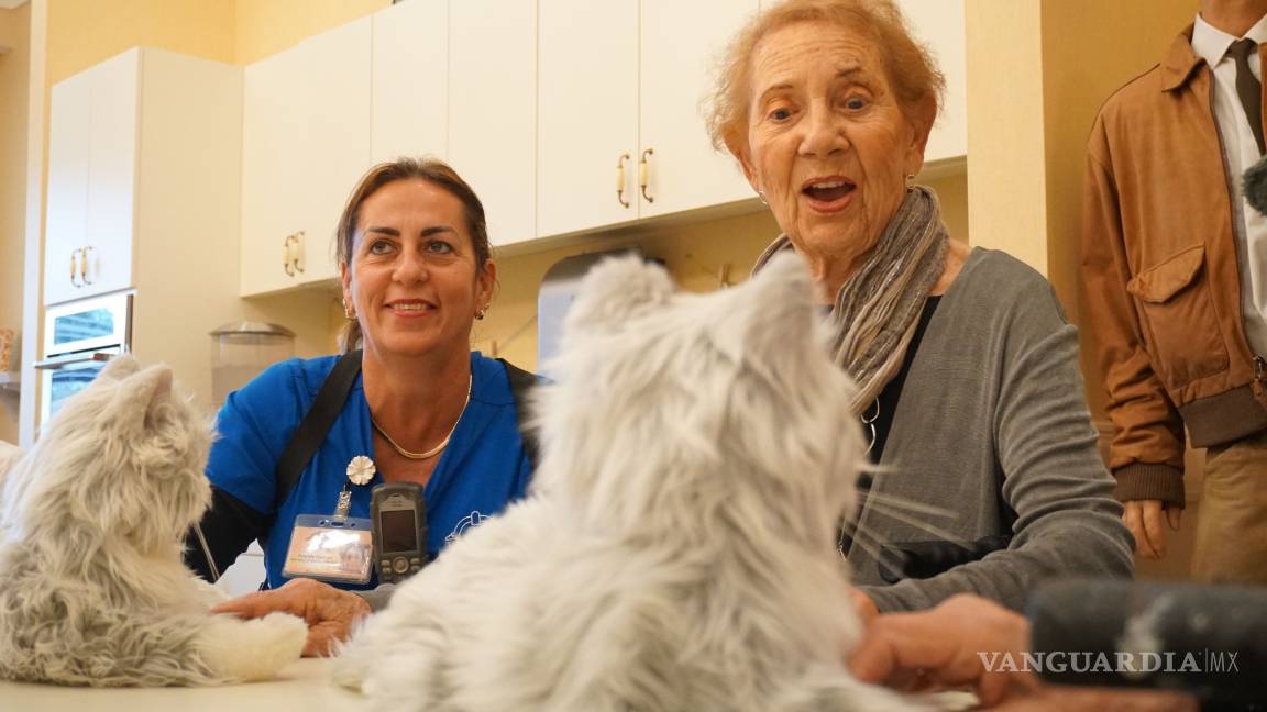 $!Usan animales robóticos como terapia para la soledad en ancianos de EU