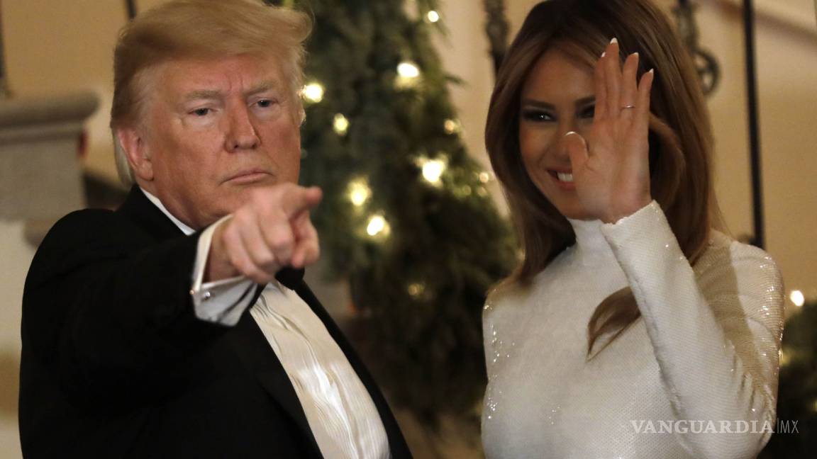 Melania vuelve a Washington a pasar Navidad con Donald Trump