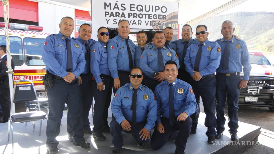 $!Inauguran en Saltillo la Estación Poniente de Bomberos