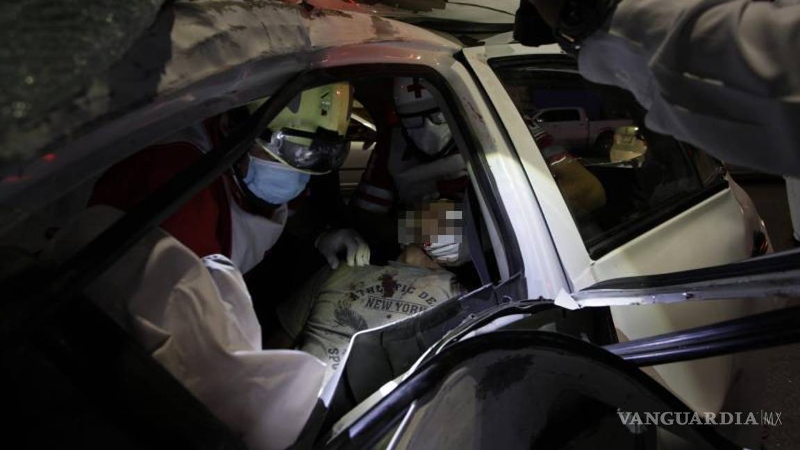 $!Carlos fue chocado por alcance a la altura de la calle Charros, en la colonia Herradura.