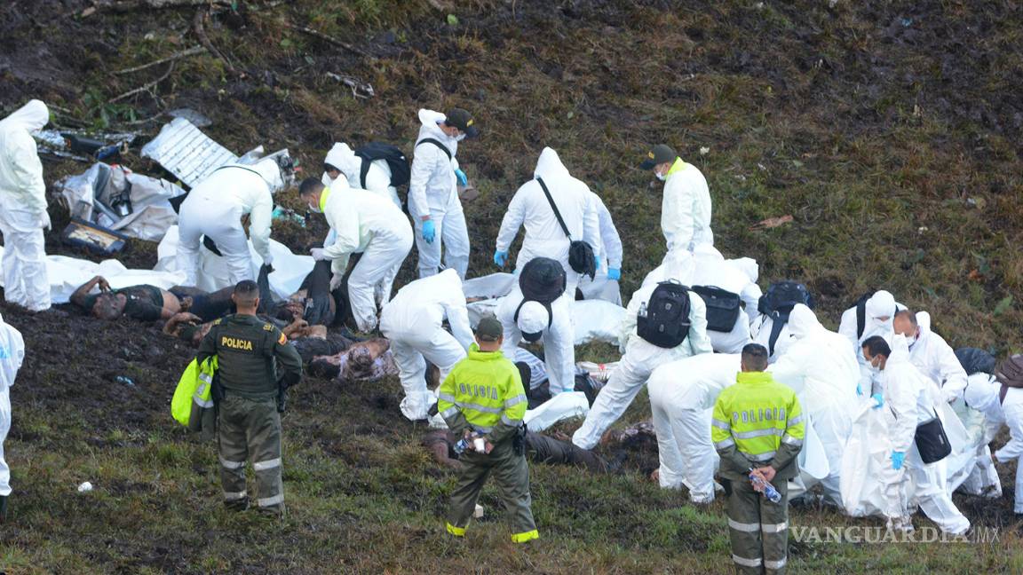 $!Así quedó el avión del Chapecoense; las imágenes de la tragedia