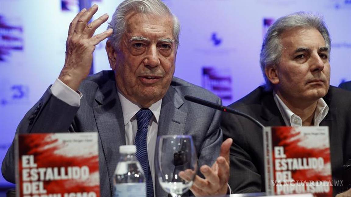 $!“El populismo es el principal enemigo de la democracia”, dice Vargas Llosa