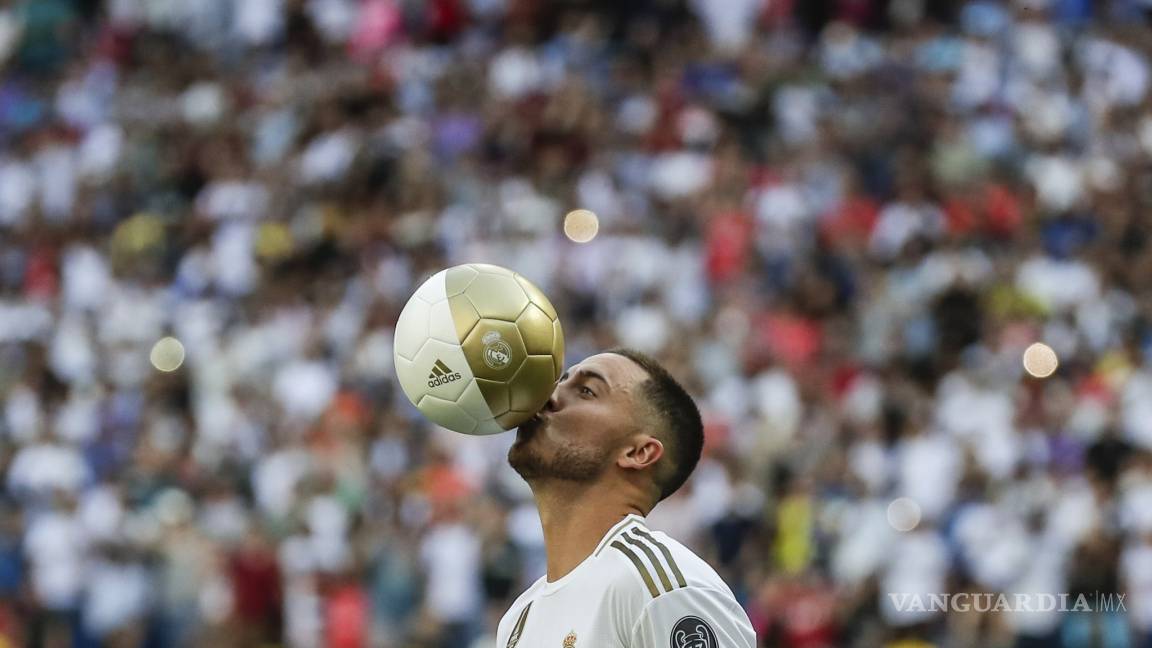 'He soñado con este momento desde que estaba jugando en el jardín de mi familia'; Eden Hazard es presentado como jugador del Real Madrid