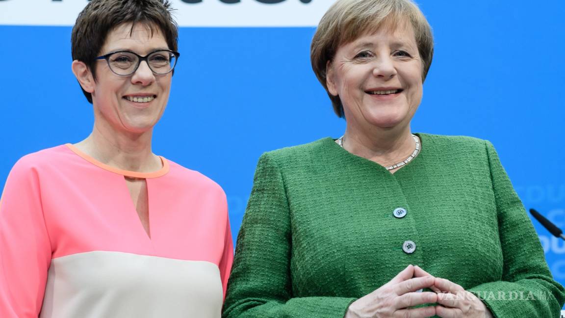 Merkel a Annegret Kramp-Karrembauer como nueva secretaria general de la CDU