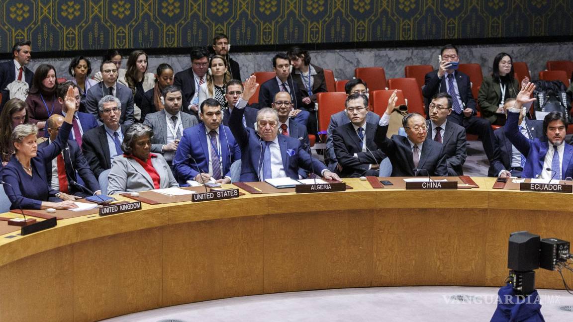 Aprueba el Consejo de Seguridad de la ONU llamamiento a un alto el fuego en Gaza