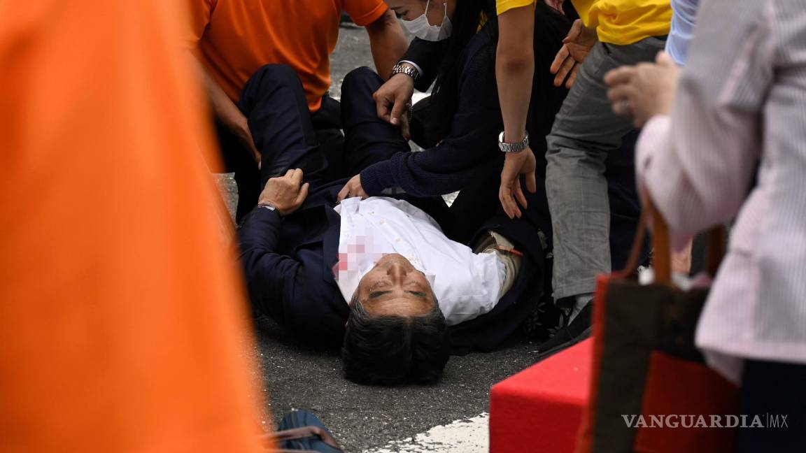 $!Aspectos del ataque a Shinzo Abe.