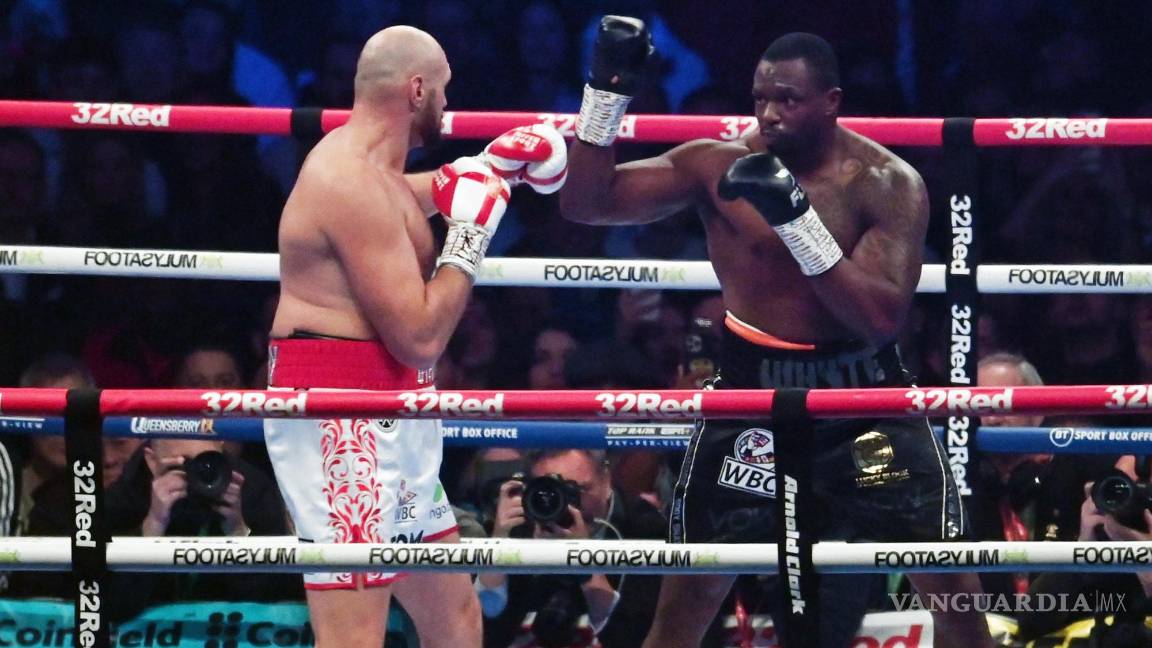$!Encuentro de Tyson Fury y Dillian Whyte.