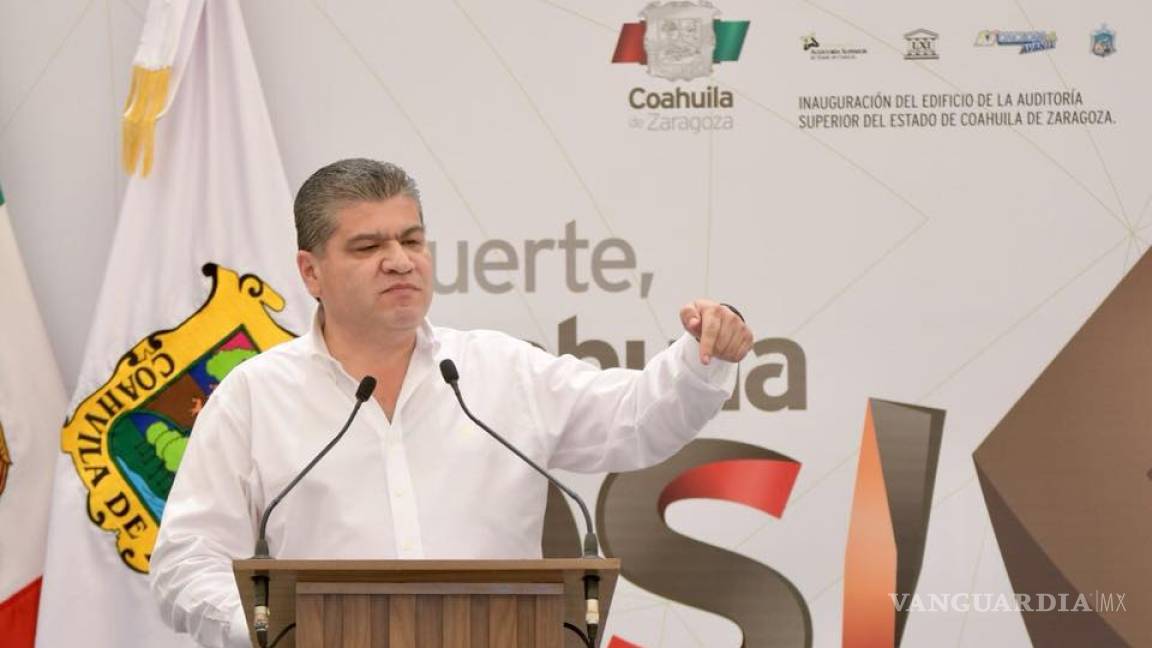 Miguel Riquelme solicita a AMLO no suspender proyectos de seguridad y de materia energética