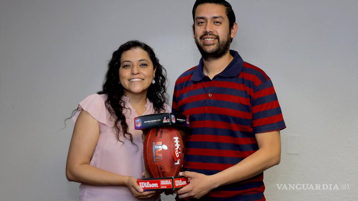 ¡Luis Armando es el dueño del Balón Oficial del Super Bowl LVI!