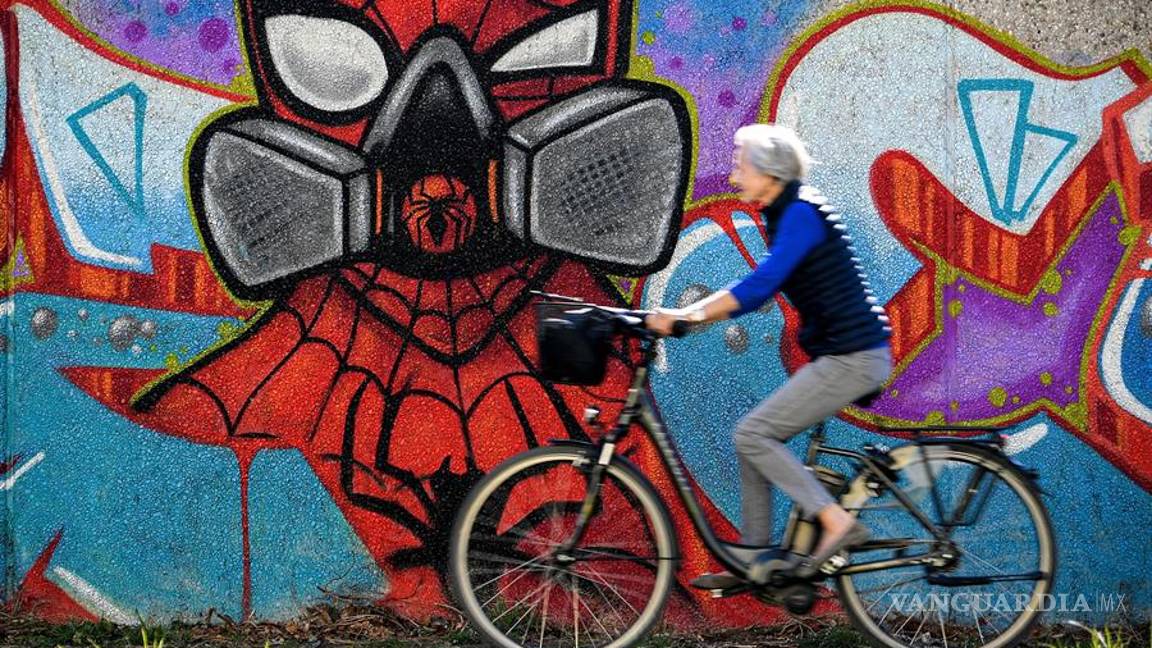 $!Coronavirus: Grafiteros de todo el mundo dan su propia batalla contra el COVID-19 y dan esperanzas a las personas