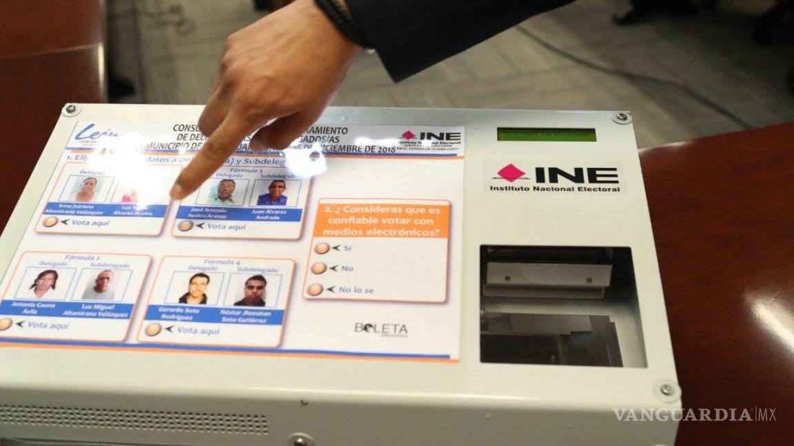 INE Coahuila está abierto al voto online