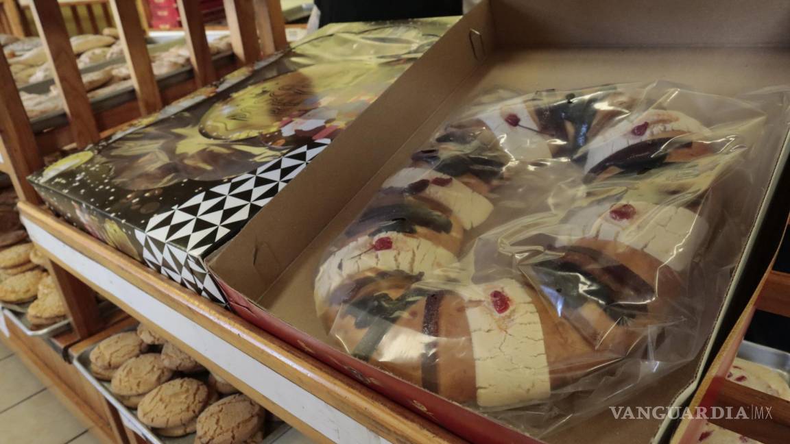Panaderías de Saltillo se llenan de magia con la venta de la rosca de reyes