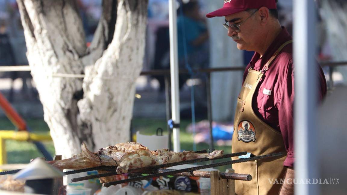 $!El evento incluyó un concurso gastronómico de cabrito, machito y pan de maíz.