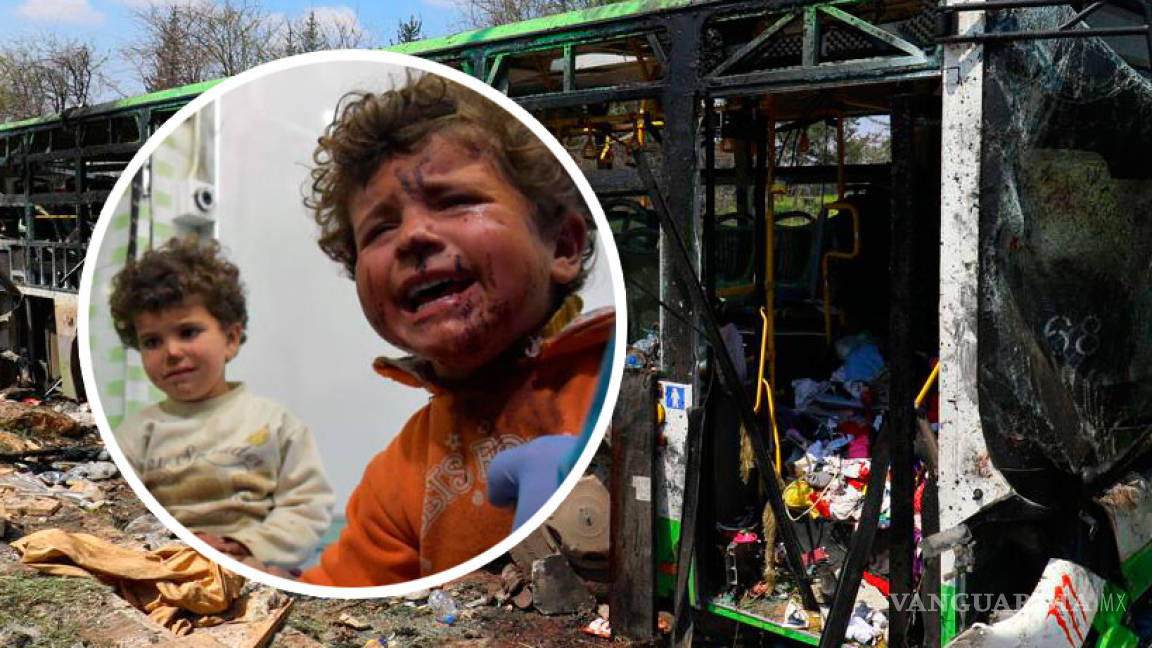 Más de 120 muertos, entre ellos 68 niños, deja ataque contra convoy de sirios evacuados