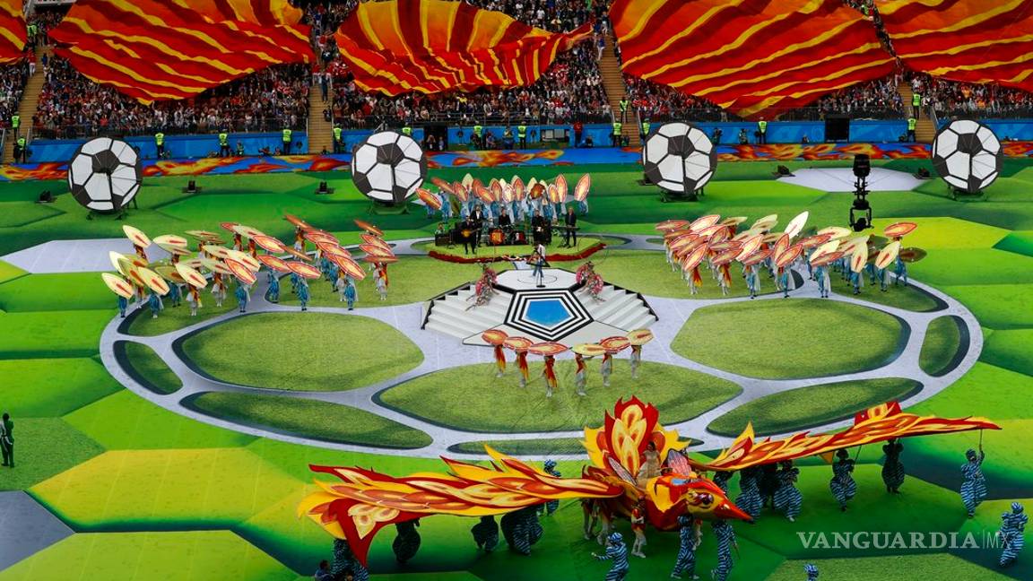 $!La inaugración de Rusia 2018 en imágenes