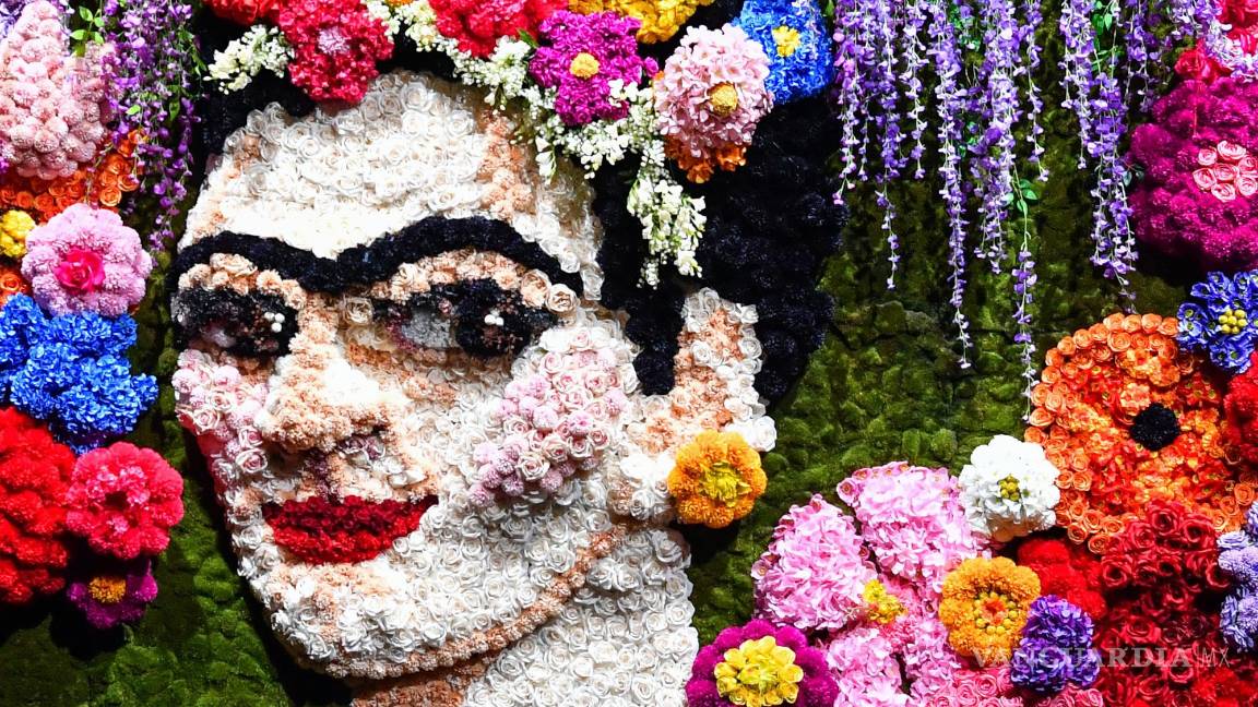 $!Una obra de arte se exhiben durante la inauguración de Frida Kahlo: The Life of an Icon, como parte del Festival de Sydney 2023, en Sydney, Australia.