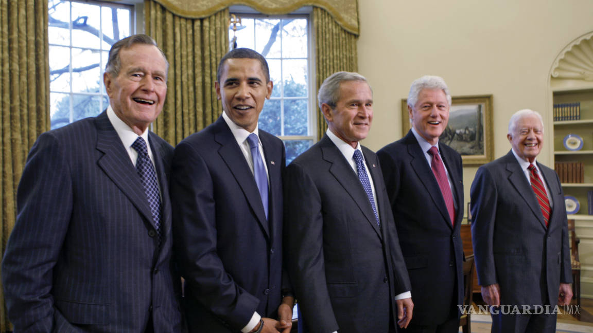 Sucesores de George H.W. Bush en la Casa Blanca subrayan su legado del político