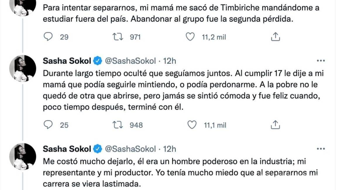 $!La actriz confesó que tenía mucho miedo de que Luis de Llano arruinara su carrera si ella lo terminaba.