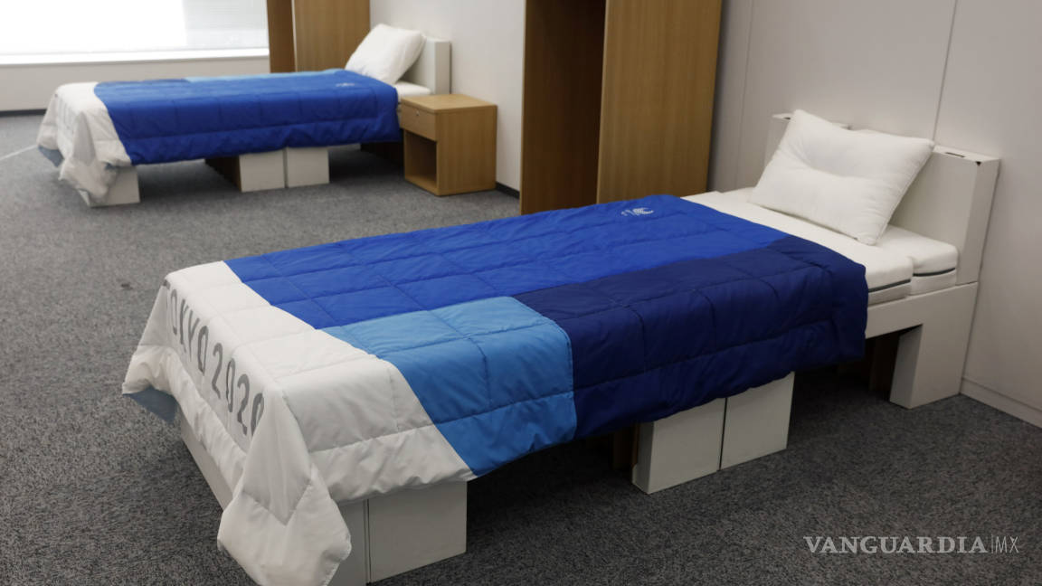 Atletas dormirán en camas hechas de cartón durante los JO de Tokio 2020