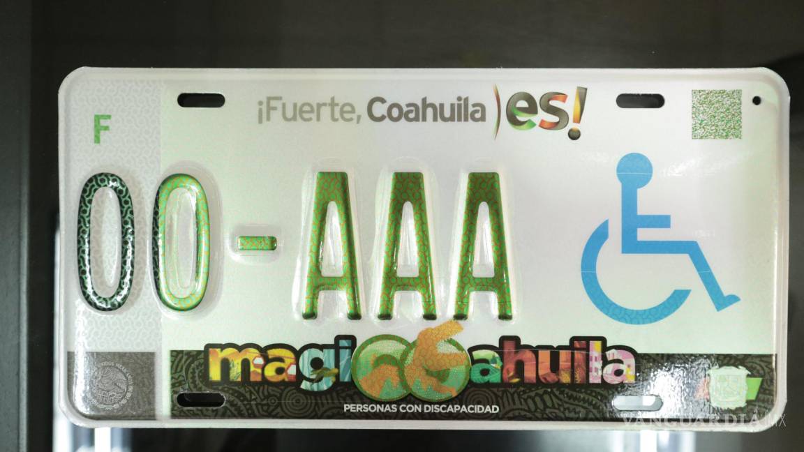 Coahuila: así se tramita el certificado para sacar las placas para personas con discapacidad