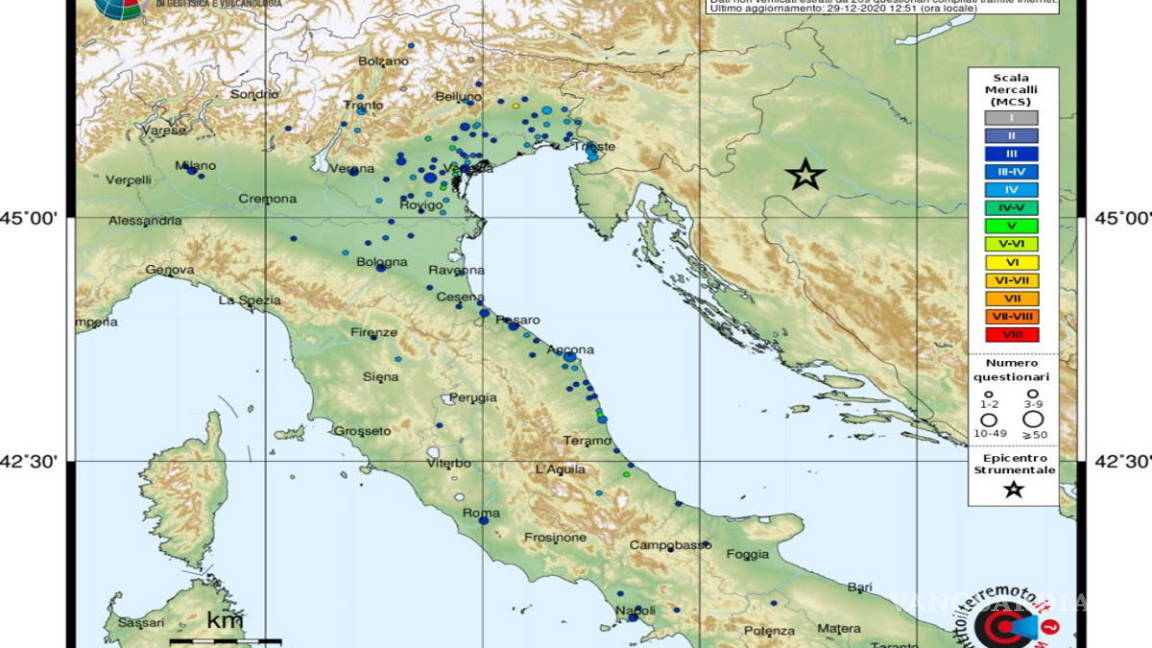 Fuerte terremoto en Croacia: todo el distrito de Zagreb arrasado