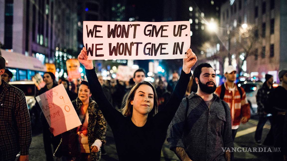 $!Se esperan cientos de marchas en repudio a la investidura de Donald Trump