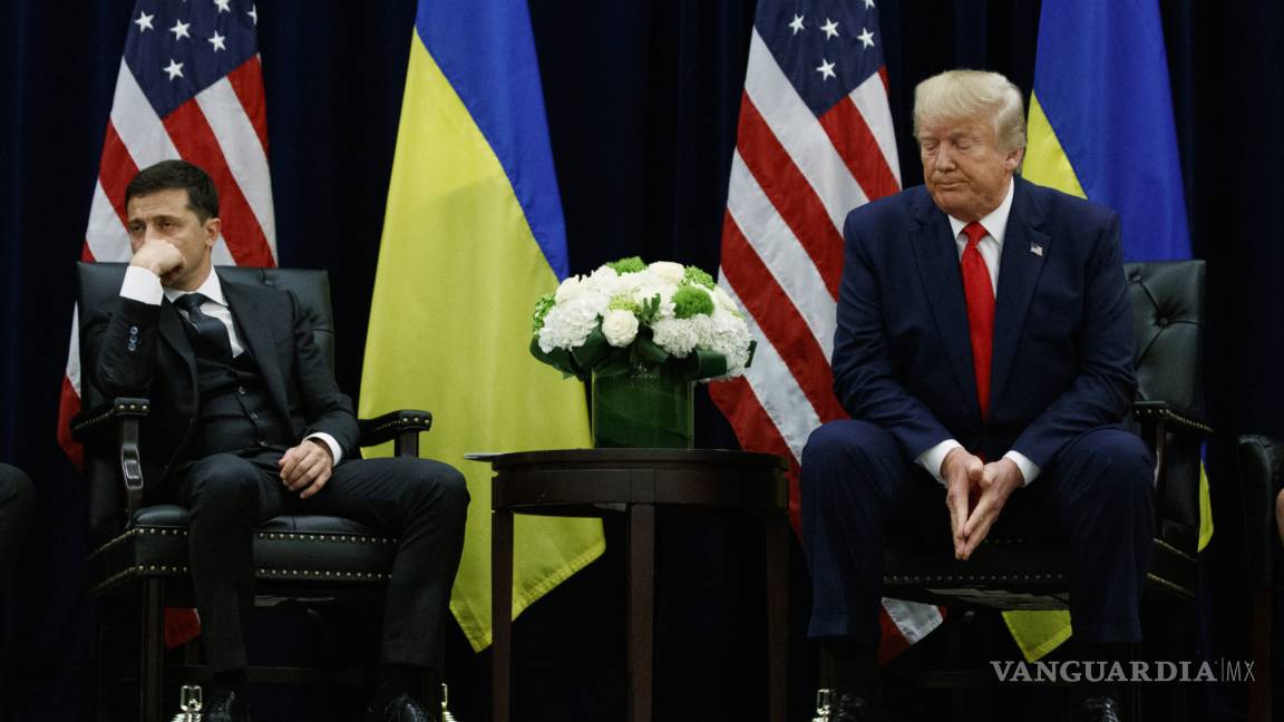 Volodymyr Zelenskiy presidente de Ucrania critica difusión de su charla con Trump
