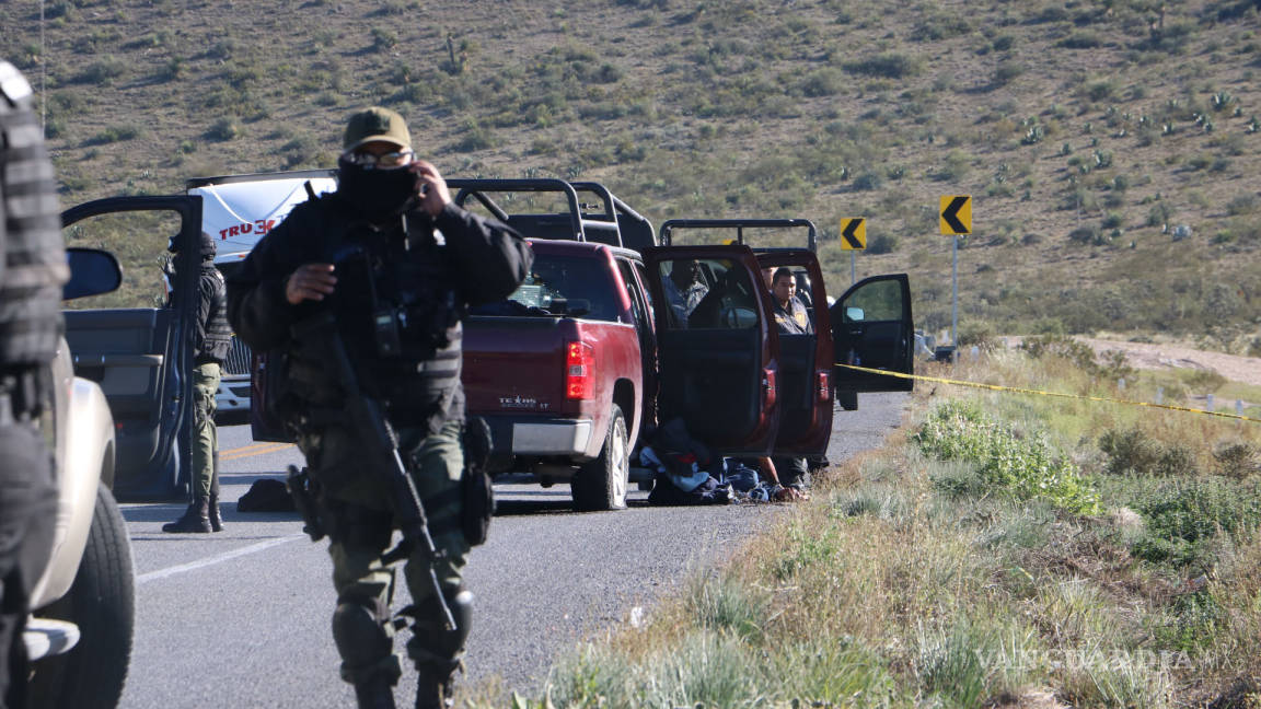 GROMs les dispararon 32 balazos a los dos ‘paisanos’ asesinados en carretera Saltillo-Zacatecas