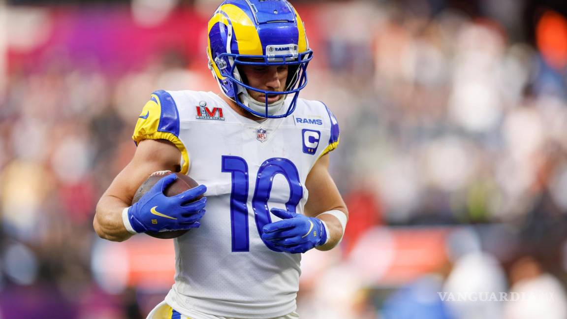 Cooper Kupp, de LA Rams, es nombrado el Jugador Más Valioso del Super Bowl LVI