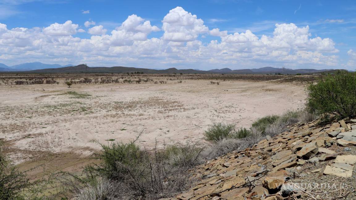 Seca la presa La Rosa y la economía del ejido