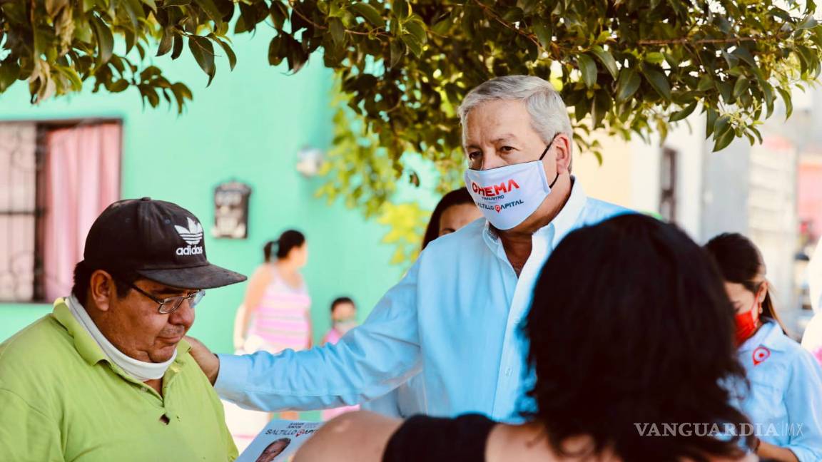 $!Chema Fraustro continúa campaña rumbo al 6 de junio