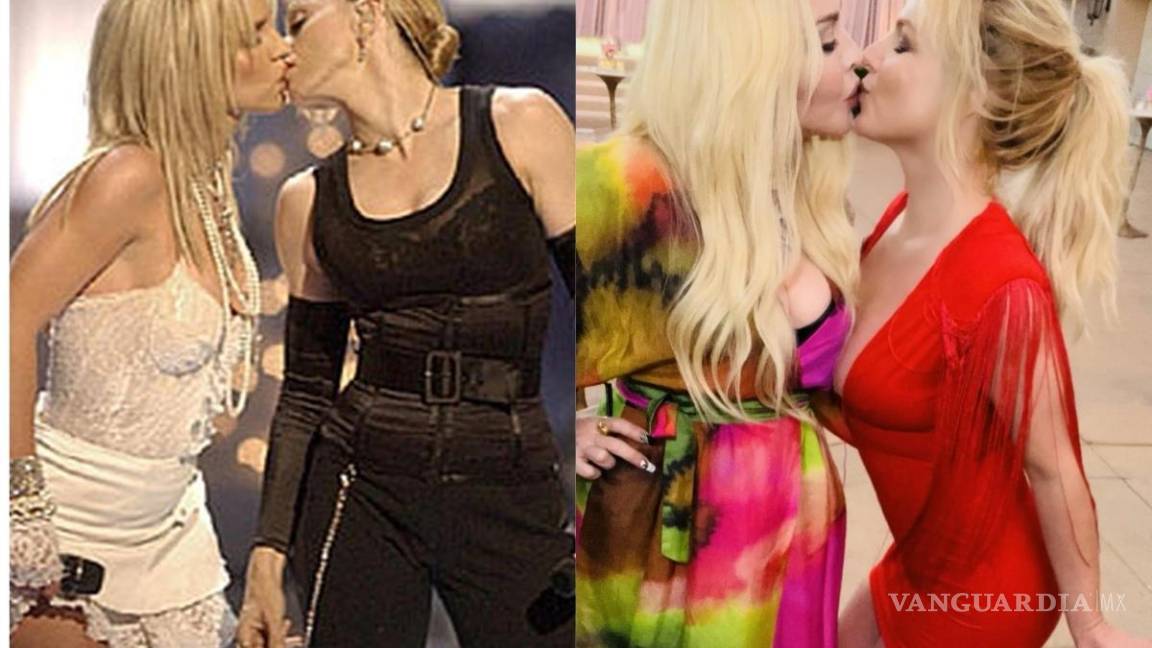 Madonna y Britney reviven su icónico beso en la boda de la cantante