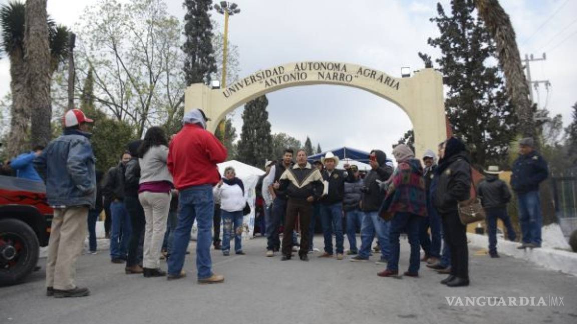 Suman 30 días en huelga la Universidad Agraria de Saltillo