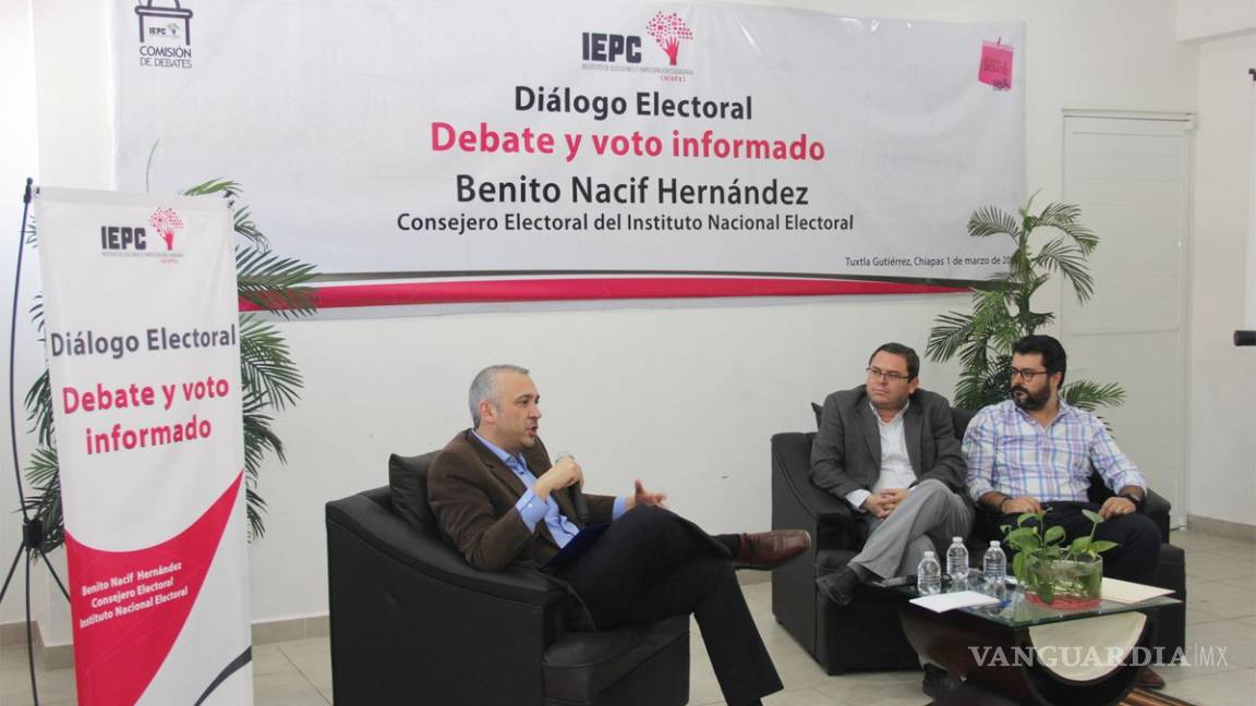 INE garantiza equidad y piso parejo en elecciones: Benito Nacif