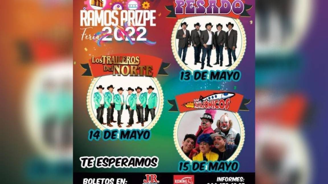$!La Feria de Ramos Arizpe se realizará durante mayo.