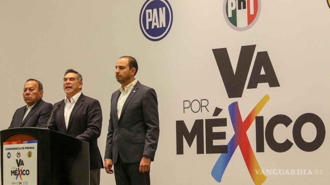 PAN y PRD anuncian suspensión temporal de la alianza Va por México; Alito Moreno descarta riesgo